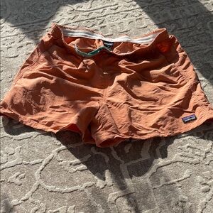 Patagonia Women's Athletic Orange Shorts